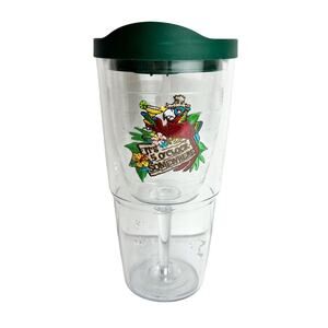 Jimmy Buffet Margaritaville Tervis Wine Glass Tumbler It’s 5 O’clock Somewhere
